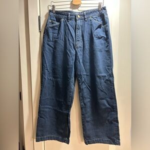 DL1961 Dark wash Hepburn High Rise Wide Leg Jeans